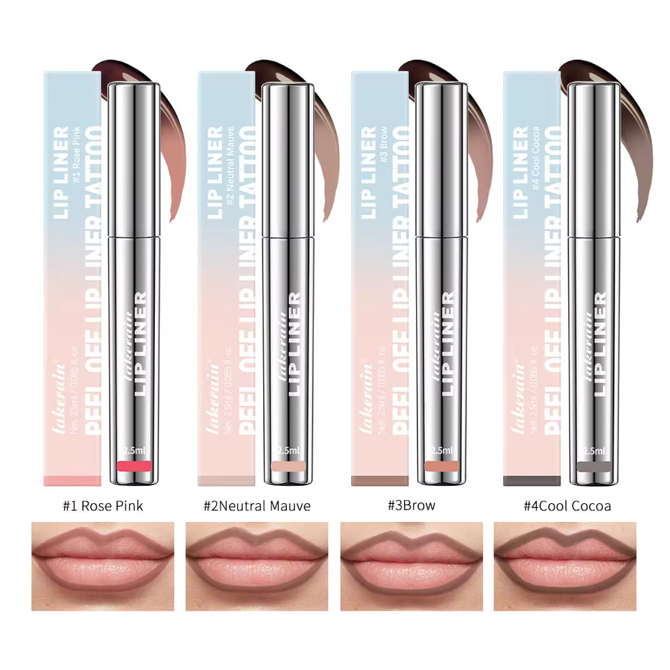 Peel-Off Lip Tint Tattoo – Long Lasting Matte Waterproof Lip Gloss