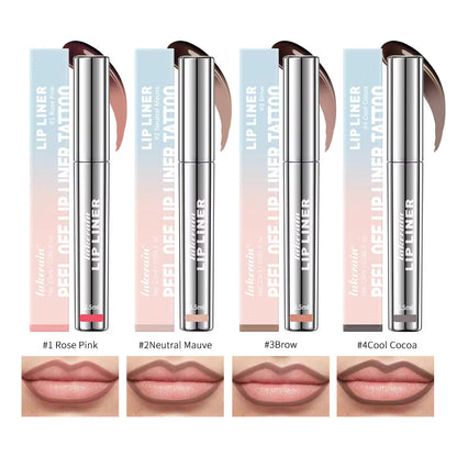 Peel-Off Lip Tint Tattoo – Long Lasting Matte Waterproof Lip Gloss
