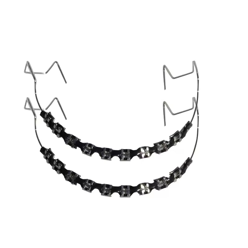 Stylish Temporary Braces Set – Colorful Tooth Decoration Accessory
