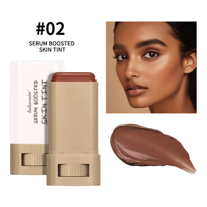 Serum-Infused Foundation Stick – Hydrating, Plumping & High Coverage