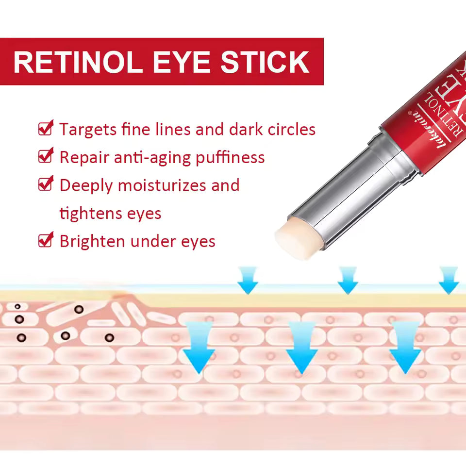 Retinol Eye Cream Stick – Dark Circle Remover & Instant Eye Repair for Women
