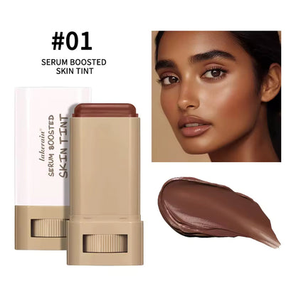 Serum-Infused Foundation Stick – Hydrating, Plumping & High Coverage