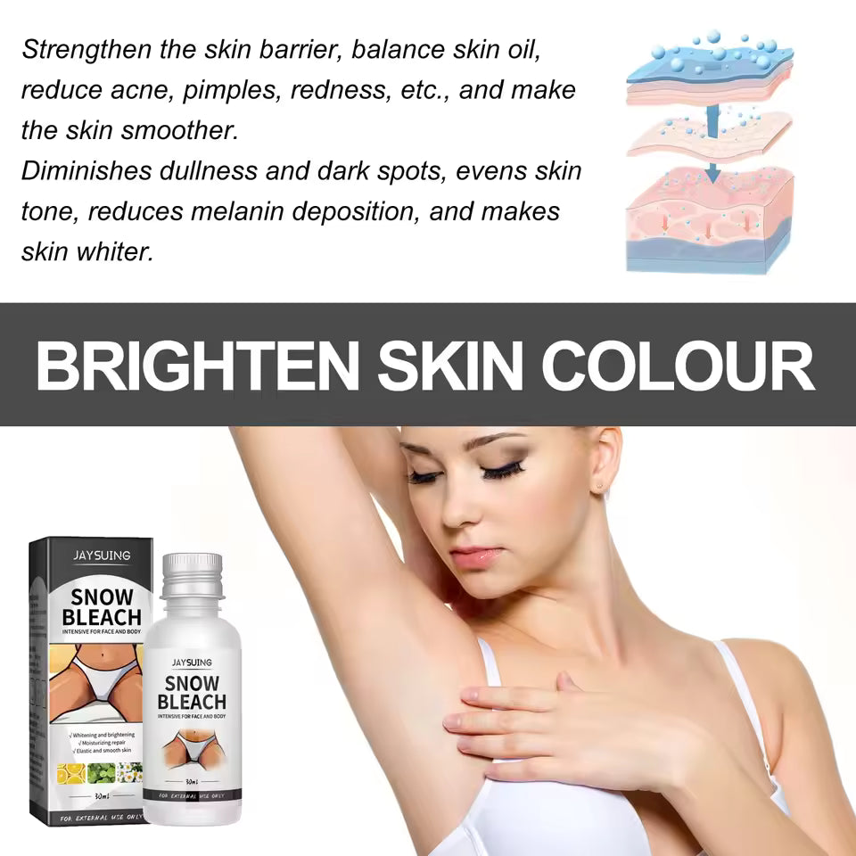 Skin Brightening Bleach Cream – Underarm, Elbow, Knee & Intimate Areas