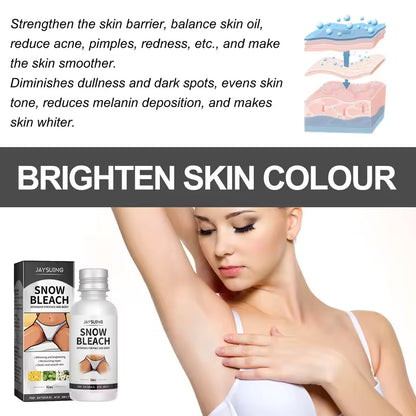 Skin Brightening Bleach Cream – Underarm, Elbow, Knee & Intimate Areas