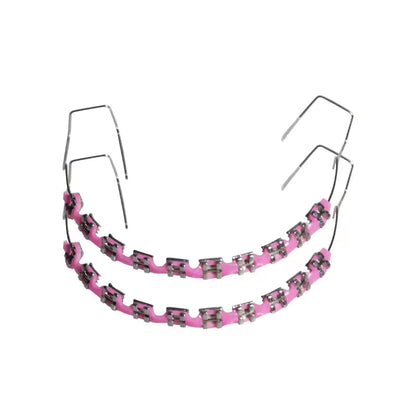 Stylish Temporary Braces Set – Colorful Tooth Decoration Accessory
