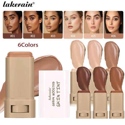 Serum-Infused Foundation Stick – Hydrating, Plumping & High Coverage