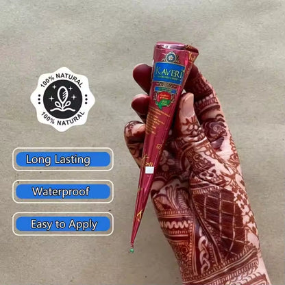 Pure Organic Henna Cream – Temporary Tattoo Body Art