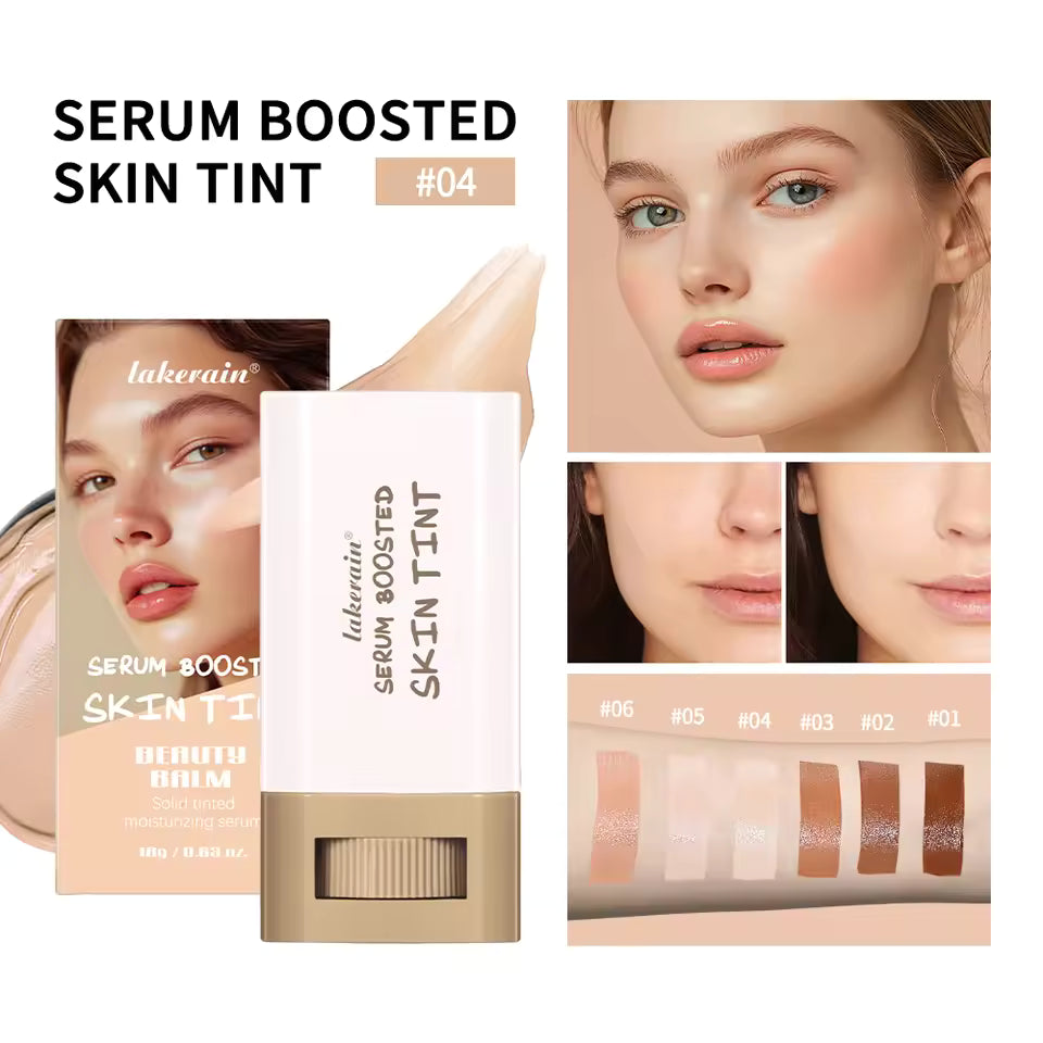 Serum-Infused Foundation Stick – Hydrating, Plumping & High Coverage