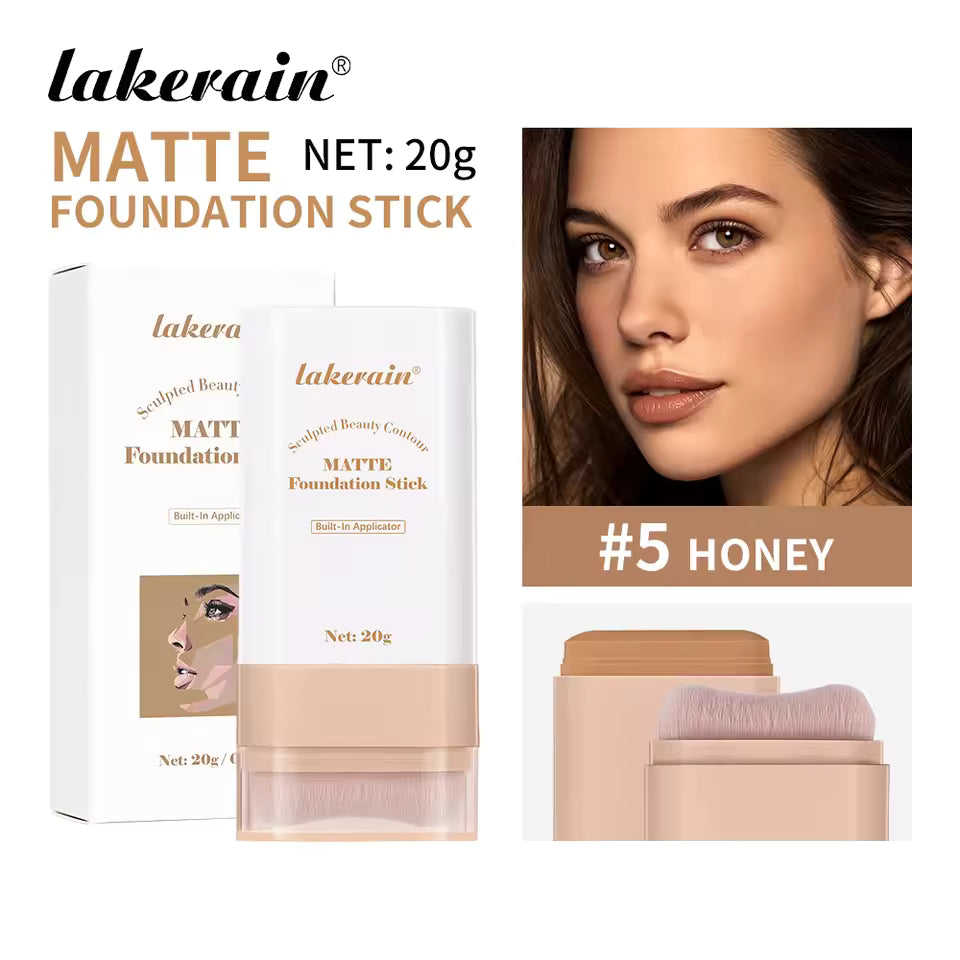 Serum-Infused Foundation Stick – Hydrating, Plumping & High Coverage