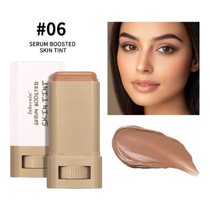 Serum-Infused Foundation Stick – Hydrating, Plumping & High Coverage