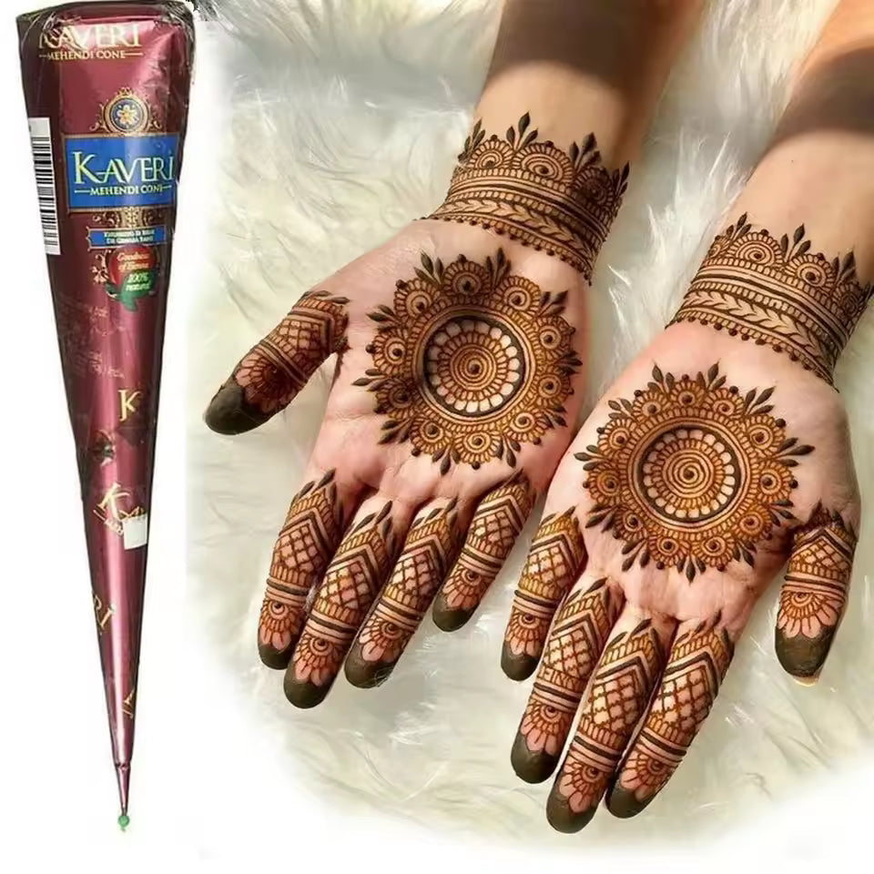 Pure Organic Henna Cream – Temporary Tattoo Body Art