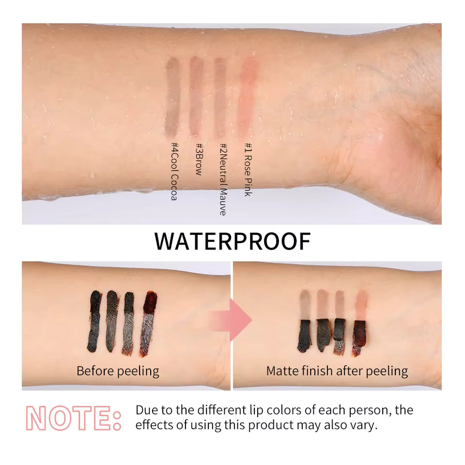 Peel-Off Lip Tint Tattoo – Long Lasting Matte Waterproof Lip Gloss