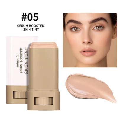 Serum-Infused Foundation Stick – Hydrating, Plumping & High Coverage